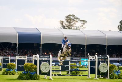 Martin Fuchs winner of the Longines Global Champions Tour Grand